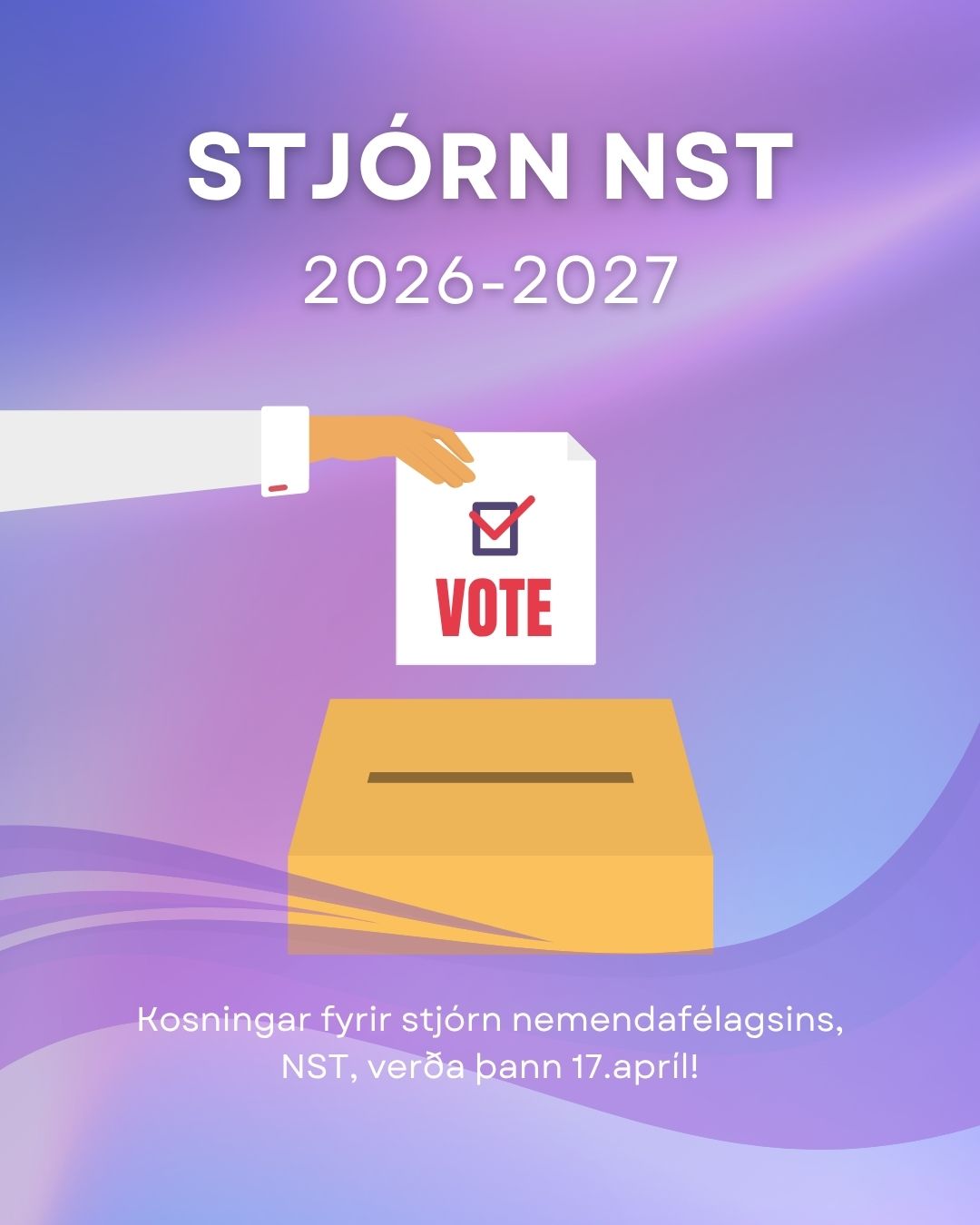 Framboð í Stjórn Nst ’26-27